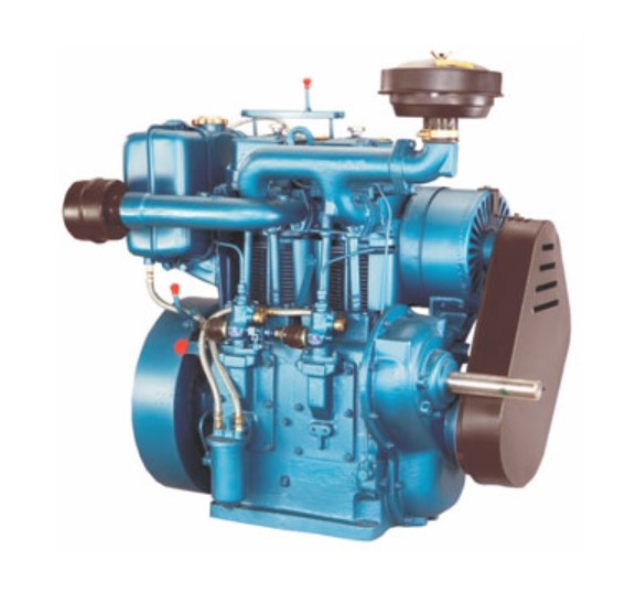24.0 HP Air Cooled Engine (VAC 24) – Top Tier Air Cooled Diesel Powerhouse for Large Scale Farming, Irrigation Systems & Industry, High Output, Fuel Efficient, Long Lasting Heavy Duty Design